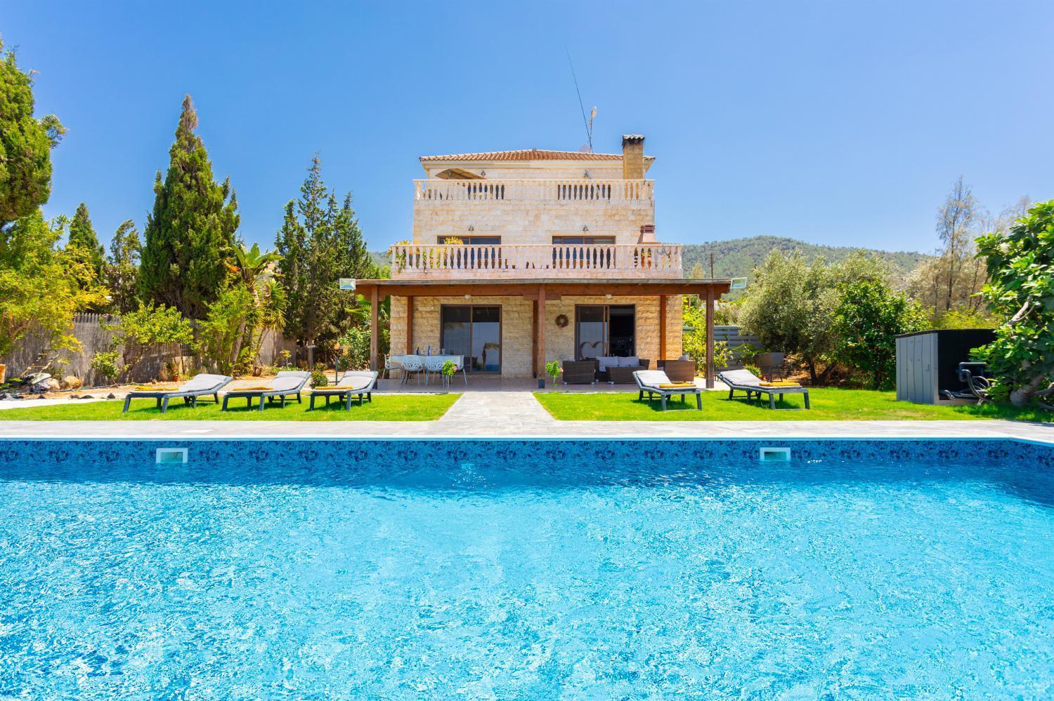 Villa Beach Heaven Pomos Exterior photo